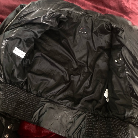 Women’s Winter/Fall Down Bogner Black Ski Jacket Size 8 Silver Hardware RARE! - Picture 4 of 16